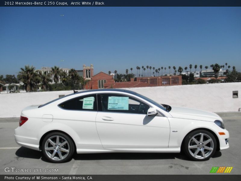  2012 C 250 Coupe Arctic White