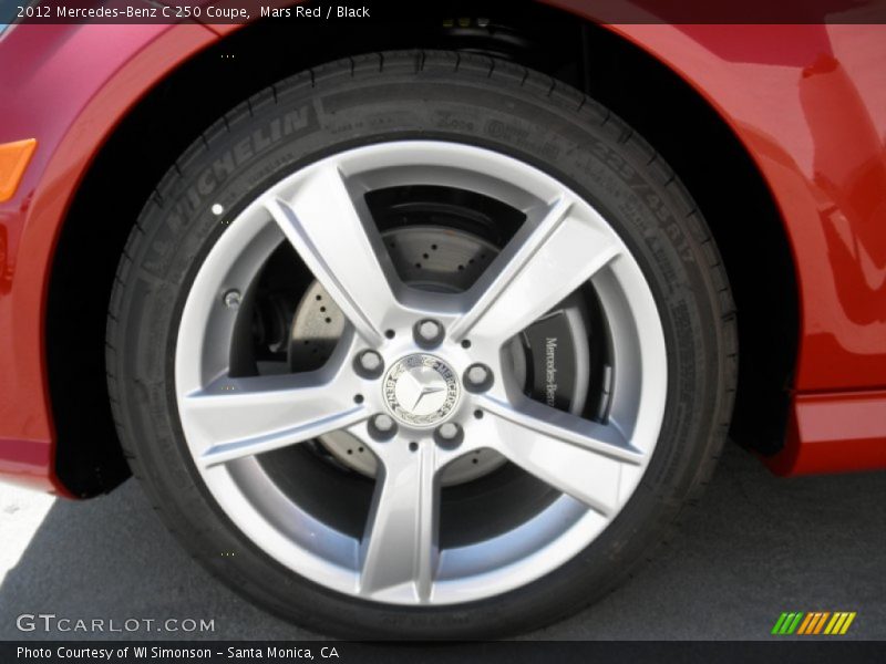  2012 C 250 Coupe Wheel