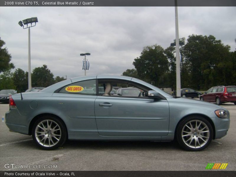 Celestial Blue Metallic / Quartz 2008 Volvo C70 T5