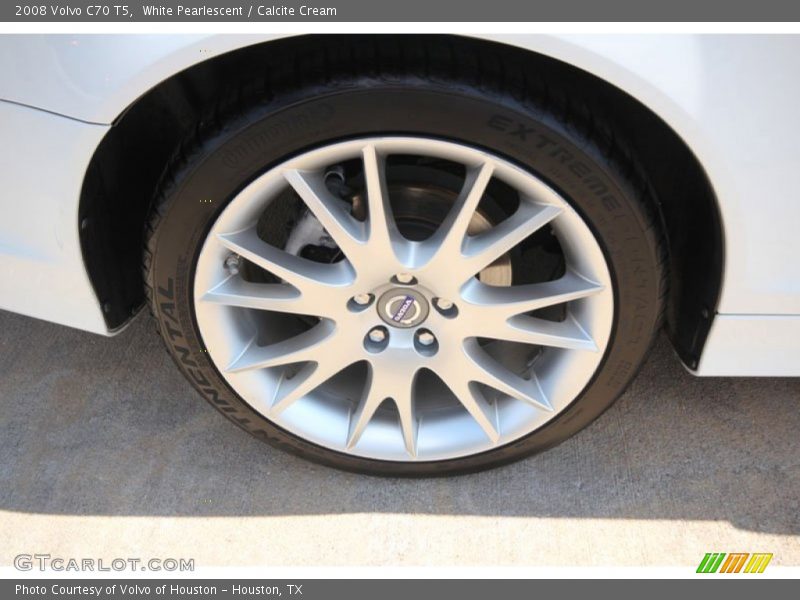 White Pearlescent / Calcite Cream 2008 Volvo C70 T5