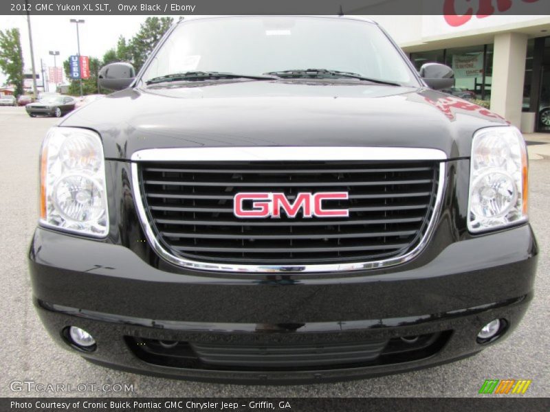 Onyx Black / Ebony 2012 GMC Yukon XL SLT