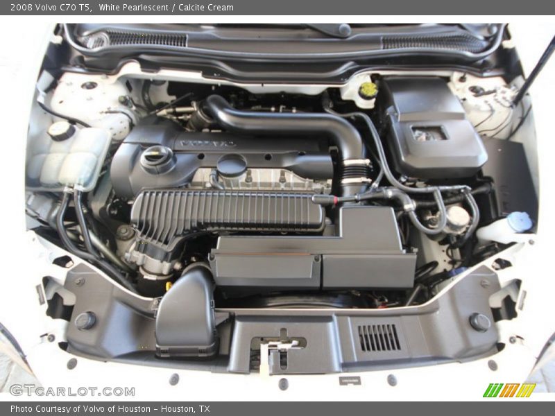  2008 C70 T5 Engine - 2.5 Liter Turbocharged DOHC 20V VVT Inline 5 Cylinder