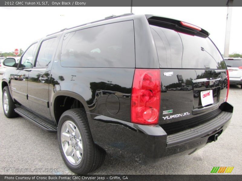 Onyx Black / Ebony 2012 GMC Yukon XL SLT