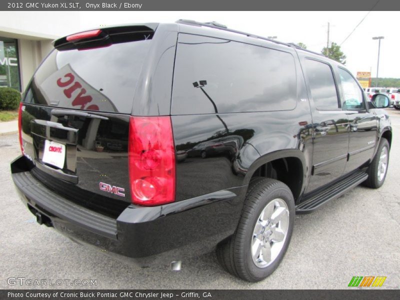 Onyx Black / Ebony 2012 GMC Yukon XL SLT