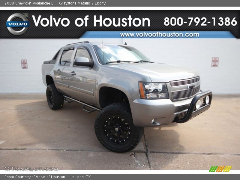 Graystone Metallic / Ebony 2008 Chevrolet Avalanche LT