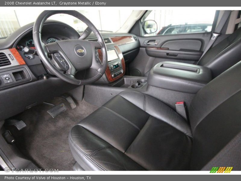  2008 Avalanche LT Ebony Interior