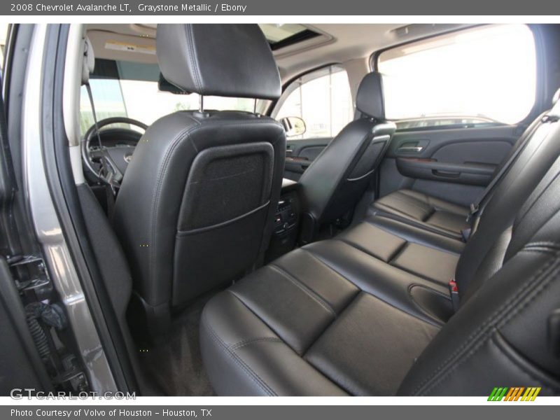  2008 Avalanche LT Ebony Interior