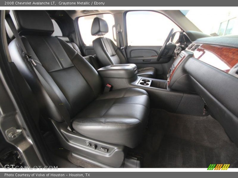  2008 Avalanche LT Ebony Interior