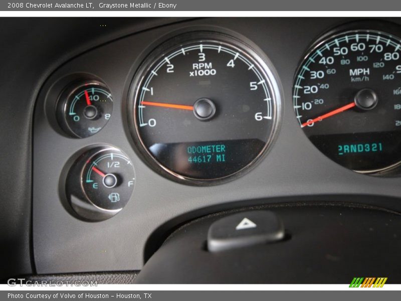 Graystone Metallic / Ebony 2008 Chevrolet Avalanche LT
