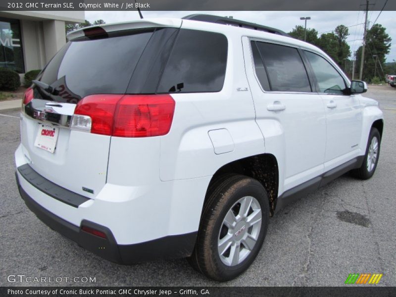 Olympic White / Jet Black 2012 GMC Terrain SLE