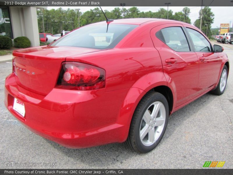 Redline 2-Coat Pearl / Black 2012 Dodge Avenger SXT