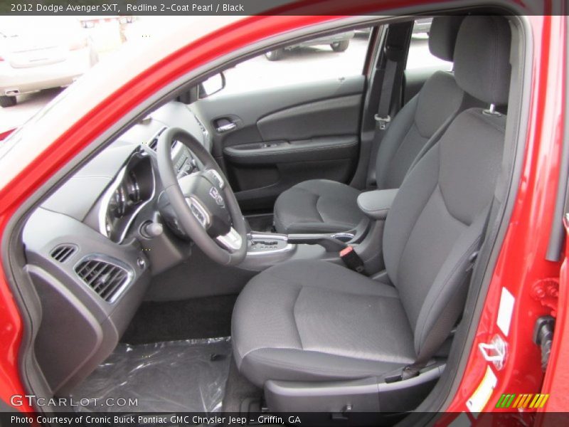  2012 Avenger SXT Black Interior
