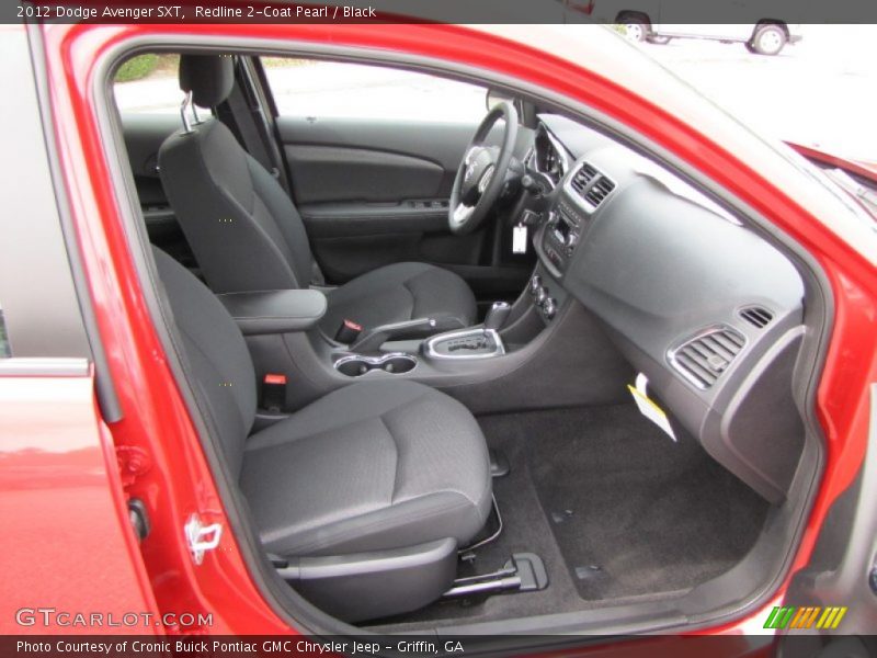  2012 Avenger SXT Black Interior