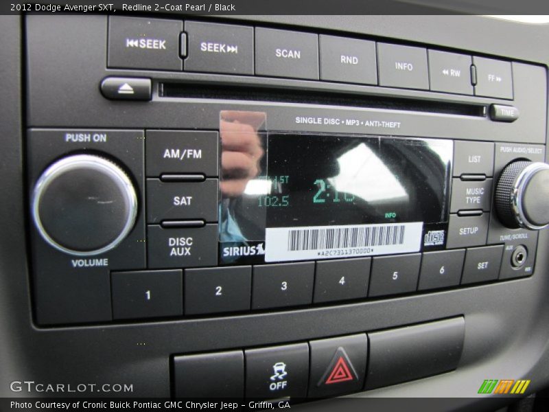 Audio System of 2012 Avenger SXT