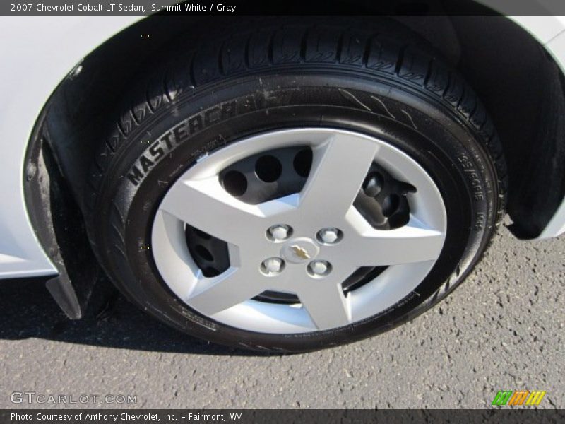 Summit White / Gray 2007 Chevrolet Cobalt LT Sedan