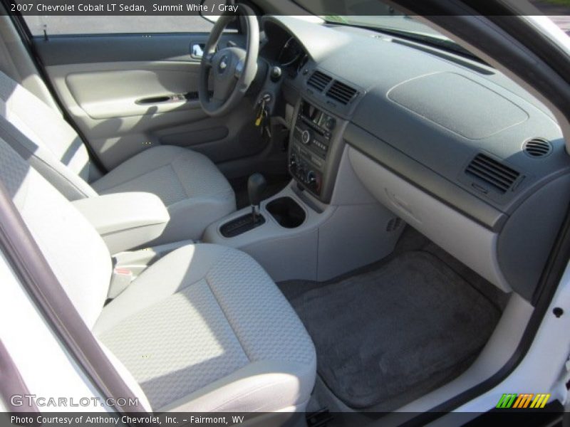 Summit White / Gray 2007 Chevrolet Cobalt LT Sedan