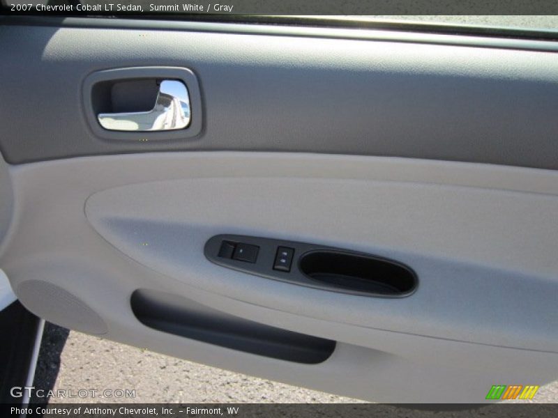 Summit White / Gray 2007 Chevrolet Cobalt LT Sedan