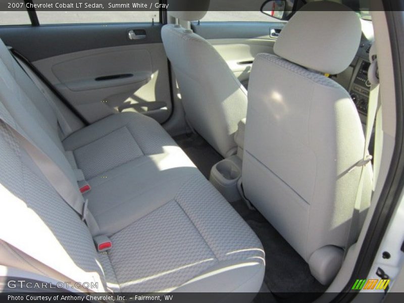 Summit White / Gray 2007 Chevrolet Cobalt LT Sedan
