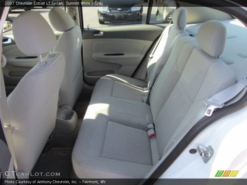 Summit White / Gray 2007 Chevrolet Cobalt LT Sedan