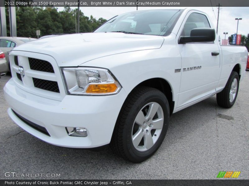 Front 3/4 View of 2012 Ram 1500 Express Regular Cab