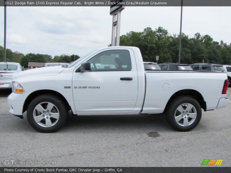  2012 Ram 1500 Express Regular Cab Bright White
