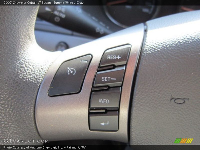 Summit White / Gray 2007 Chevrolet Cobalt LT Sedan