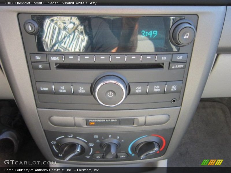 Summit White / Gray 2007 Chevrolet Cobalt LT Sedan