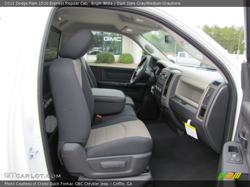  2012 Ram 1500 Express Regular Cab Dark Slate Gray/Medium Graystone Interior