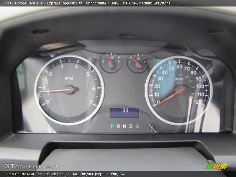  2012 Ram 1500 Express Regular Cab Express Regular Cab Gauges