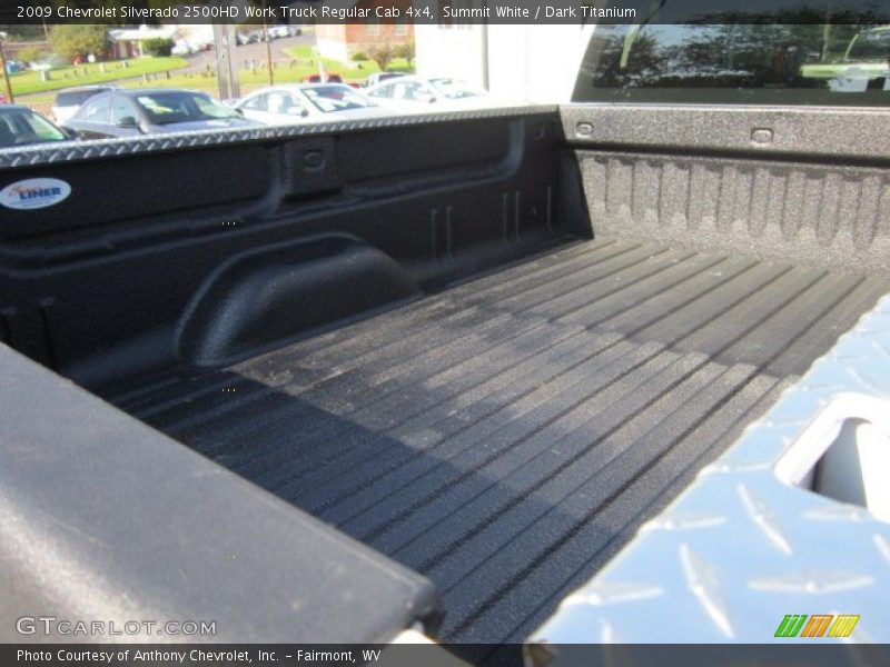 Summit White / Dark Titanium 2009 Chevrolet Silverado 2500HD Work Truck Regular Cab 4x4