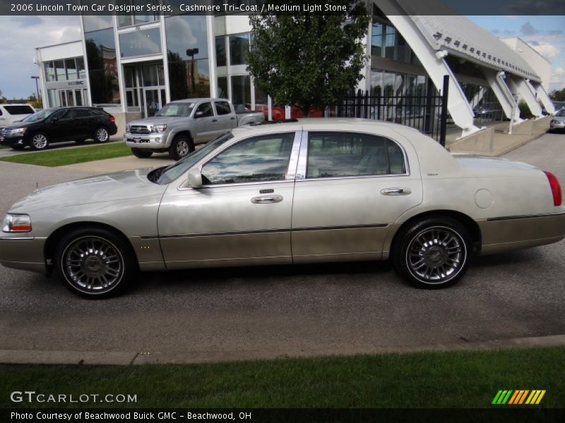 Cashmere Tri-Coat / Medium Light Stone 2006 Lincoln Town Car Designer Series