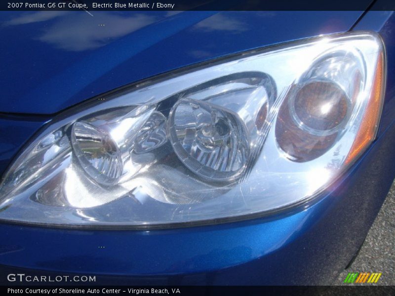 Electric Blue Metallic / Ebony 2007 Pontiac G6 GT Coupe