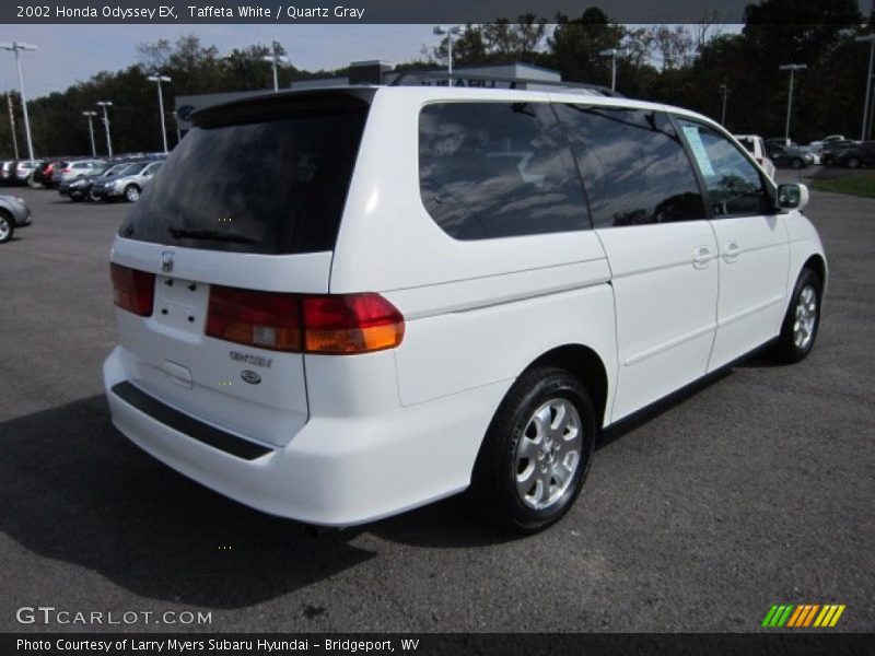 Taffeta White / Quartz Gray 2002 Honda Odyssey EX