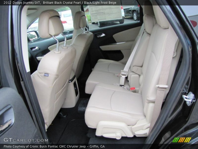  2012 Journey SXT Black/Light Frost Beige Interior