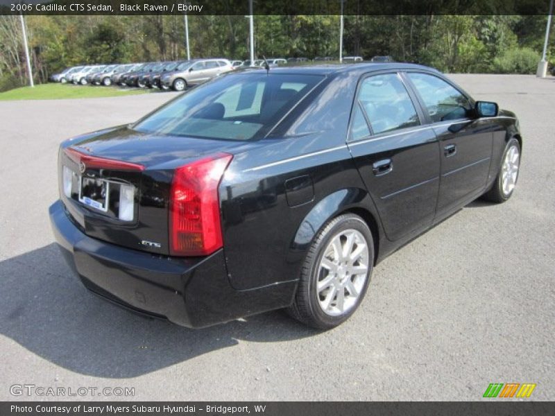 Black Raven / Ebony 2006 Cadillac CTS Sedan