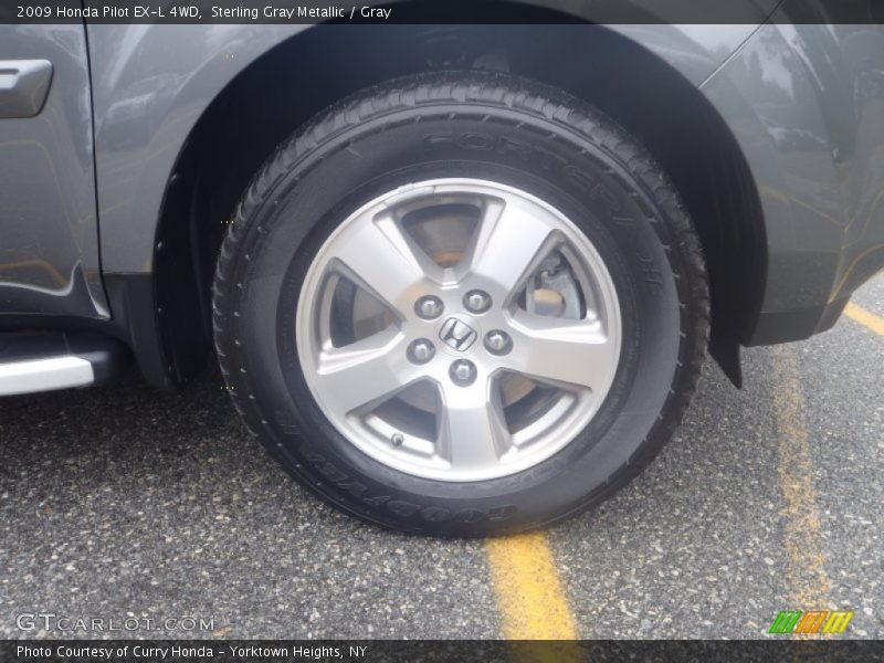 Sterling Gray Metallic / Gray 2009 Honda Pilot EX-L 4WD