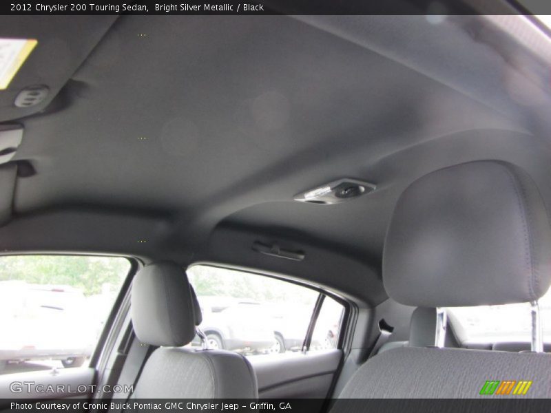  2012 200 Touring Sedan Black Interior