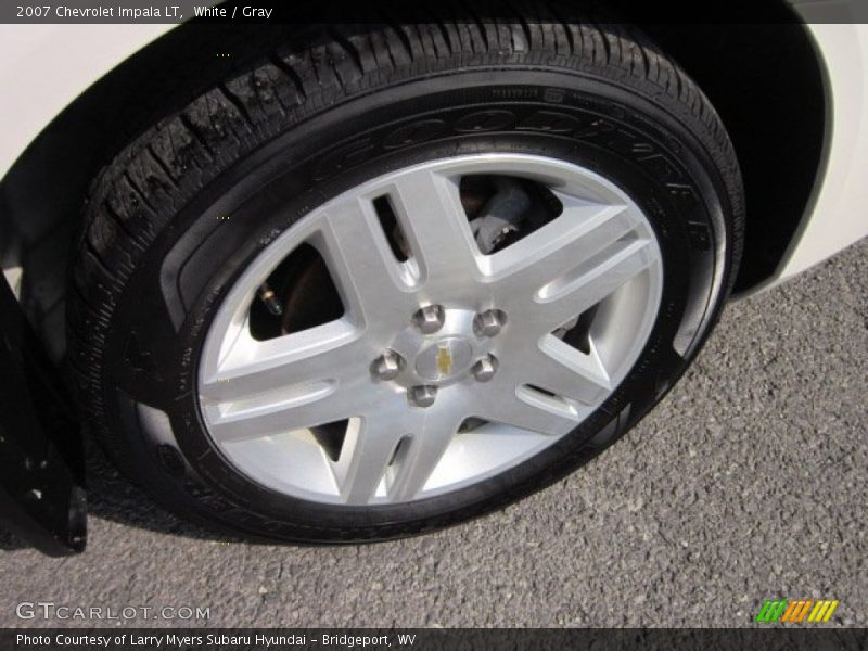 White / Gray 2007 Chevrolet Impala LT