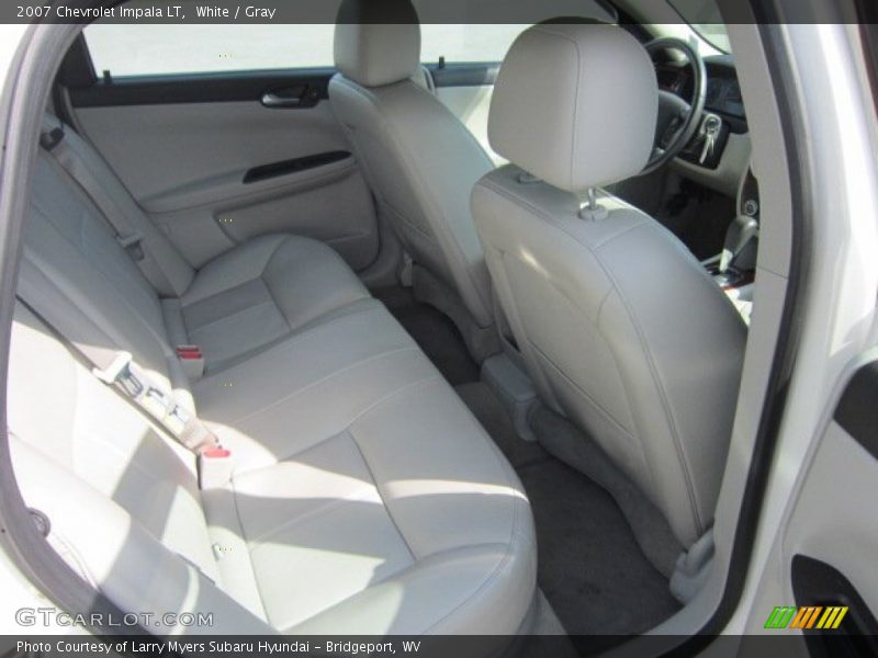 White / Gray 2007 Chevrolet Impala LT