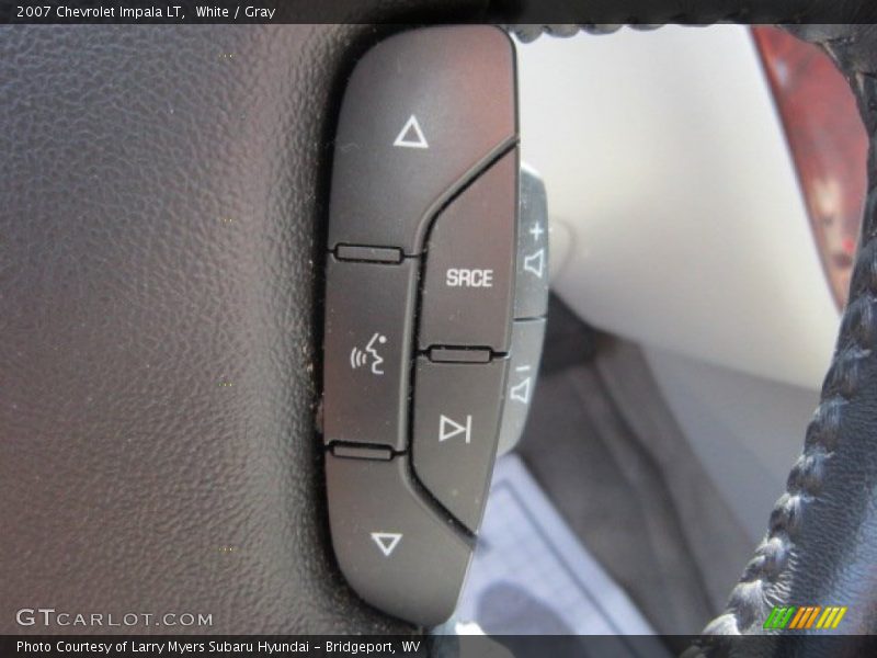 White / Gray 2007 Chevrolet Impala LT