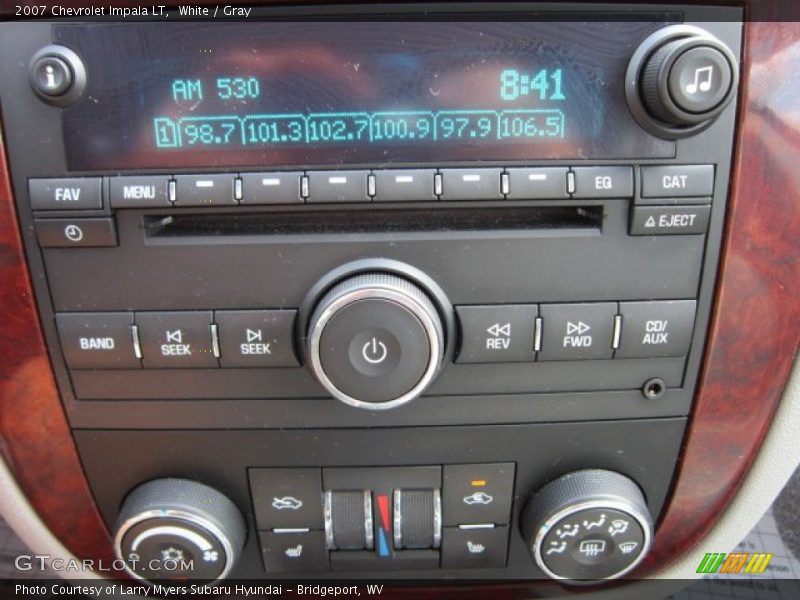 White / Gray 2007 Chevrolet Impala LT