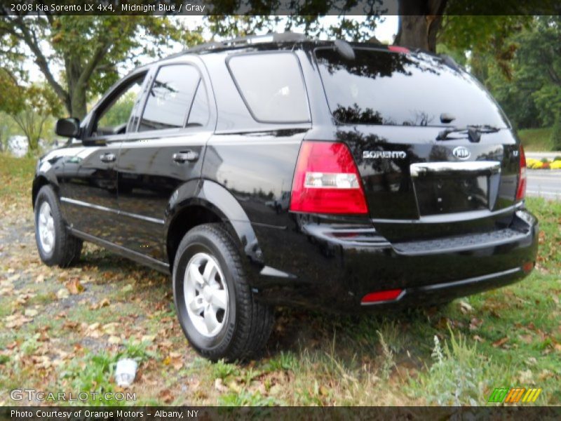 Midnight Blue / Gray 2008 Kia Sorento LX 4x4