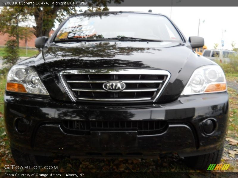 Midnight Blue / Gray 2008 Kia Sorento LX 4x4