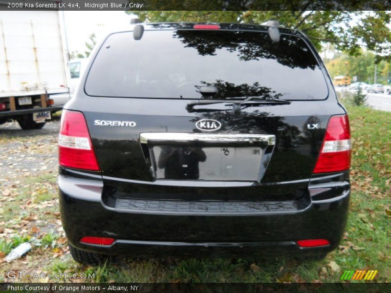 Midnight Blue / Gray 2008 Kia Sorento LX 4x4