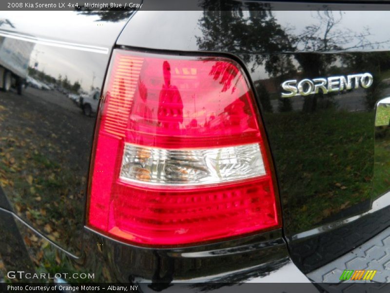 Midnight Blue / Gray 2008 Kia Sorento LX 4x4