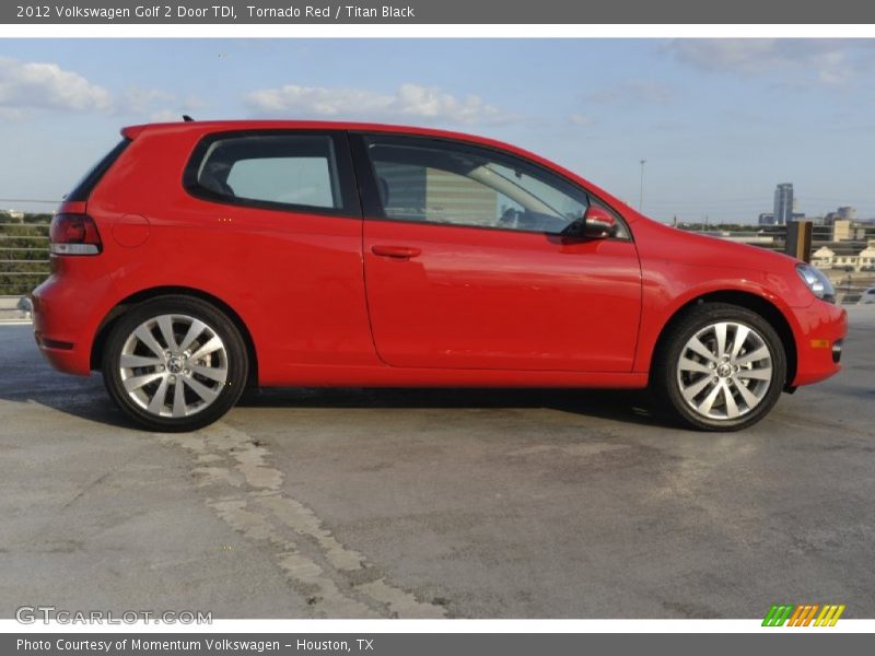  2012 Golf 2 Door TDI Tornado Red