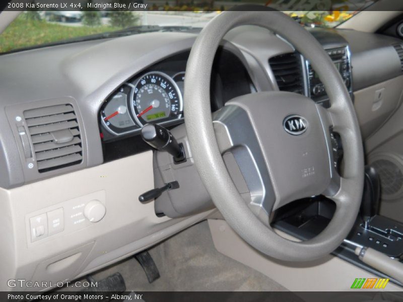 Midnight Blue / Gray 2008 Kia Sorento LX 4x4
