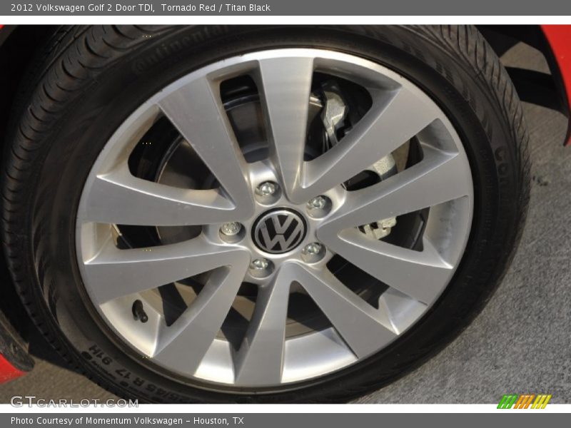  2012 Golf 2 Door TDI Wheel