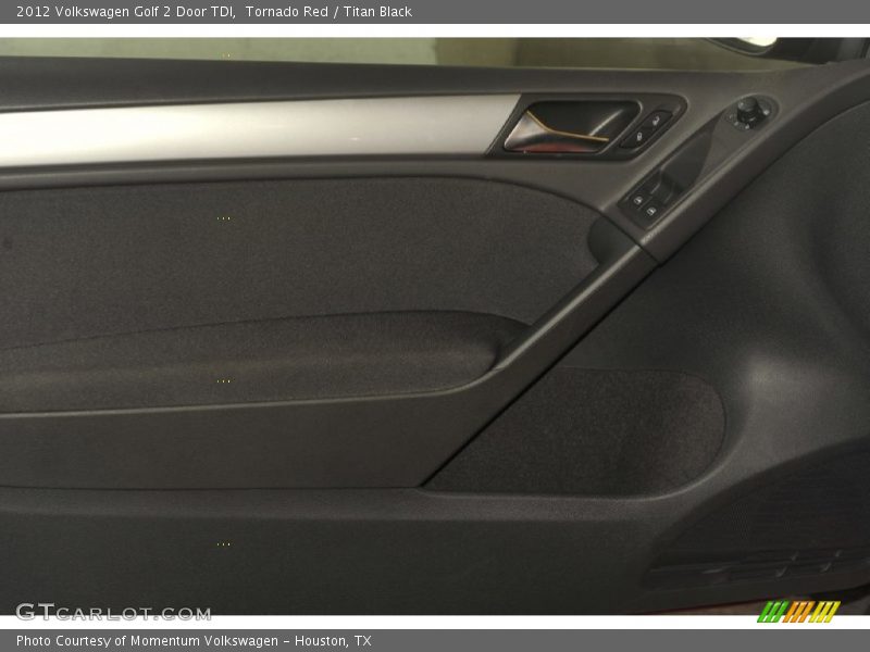 Tornado Red / Titan Black 2012 Volkswagen Golf 2 Door TDI