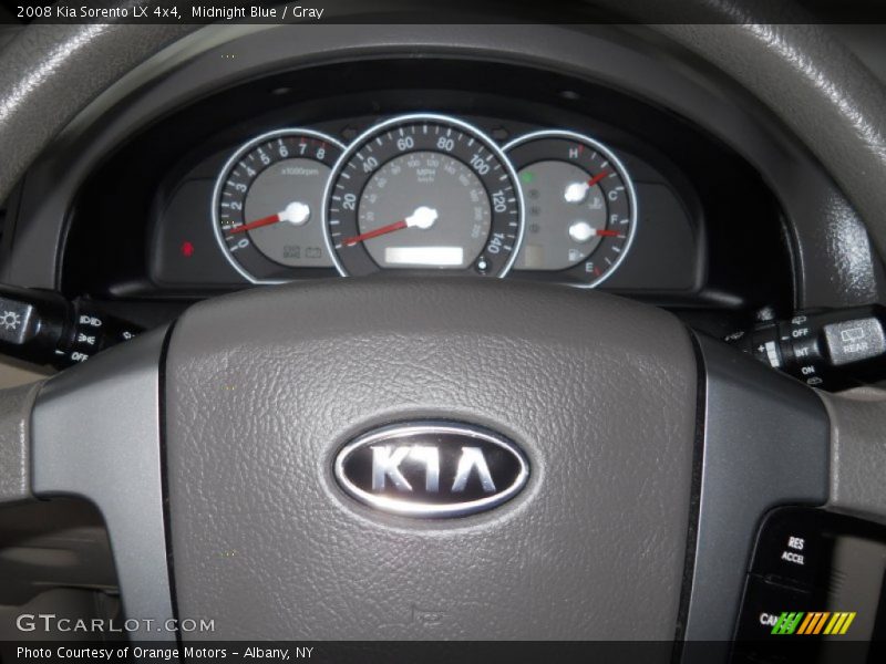 Midnight Blue / Gray 2008 Kia Sorento LX 4x4